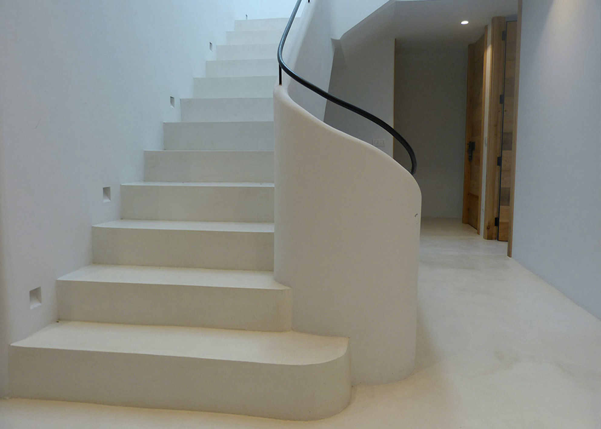 dekoratif beton merdiven