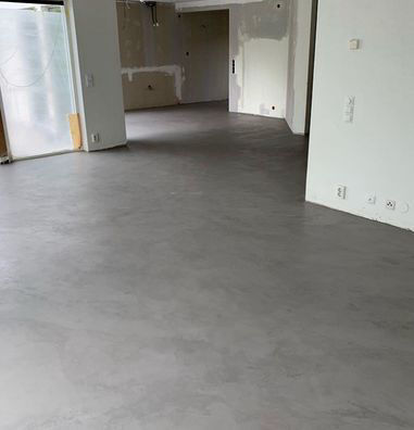 beton görünümlü mineral zemin kaplama